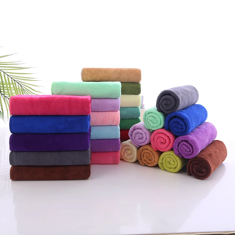 Hot Sale Gym Towel Embroidered Soft Clean Absorbent Microfiber Sports Towel