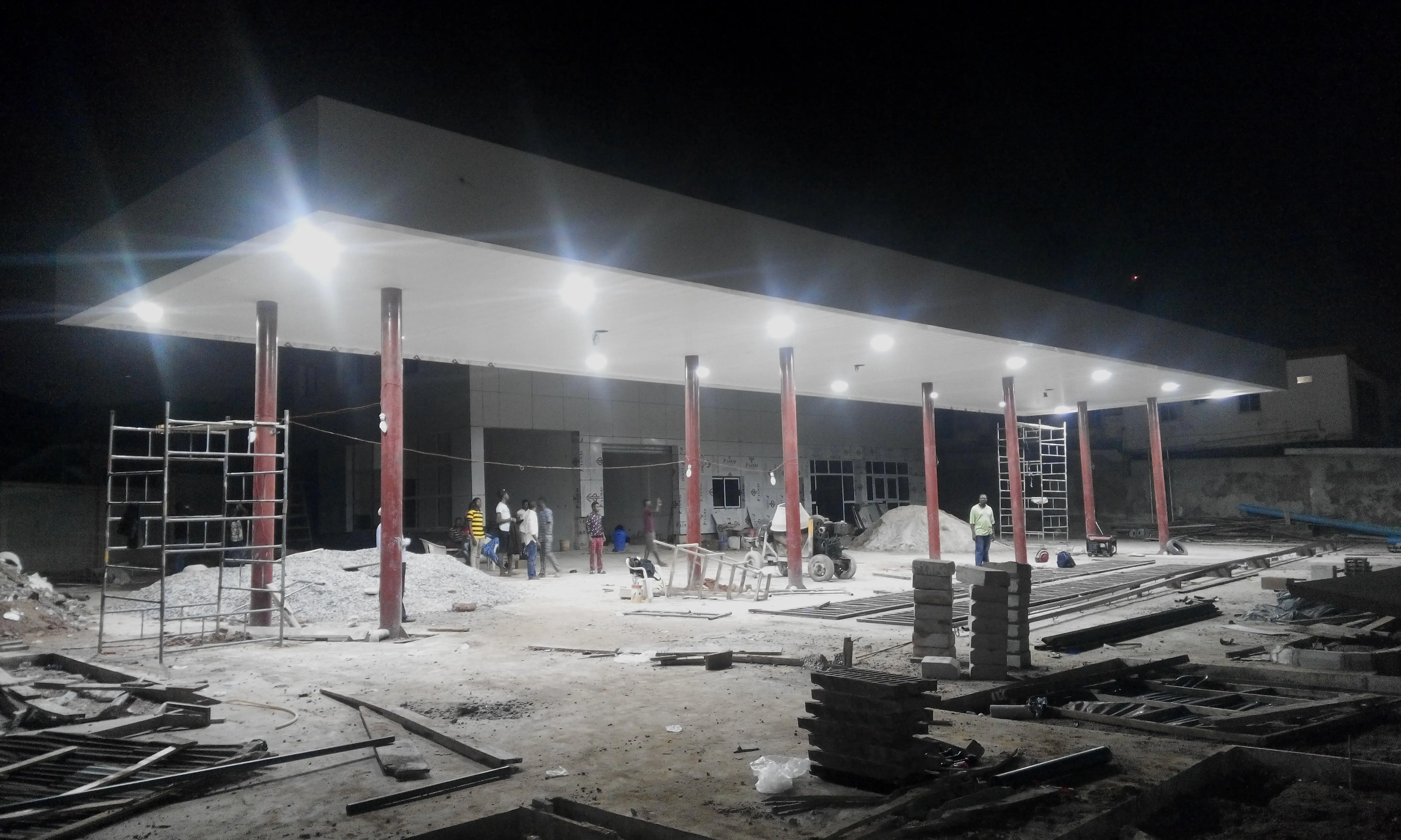 150W explosion proof led canopy light for middle east market