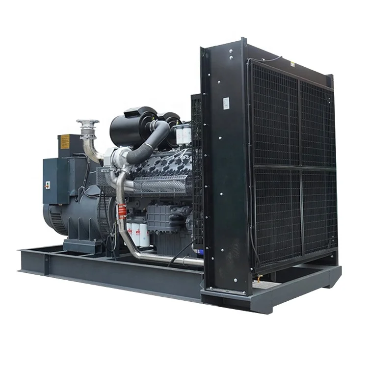 ChimePower Water Cooled 480kw 600kva Open Type Industrial Emergency Backup Power Diesel Generator