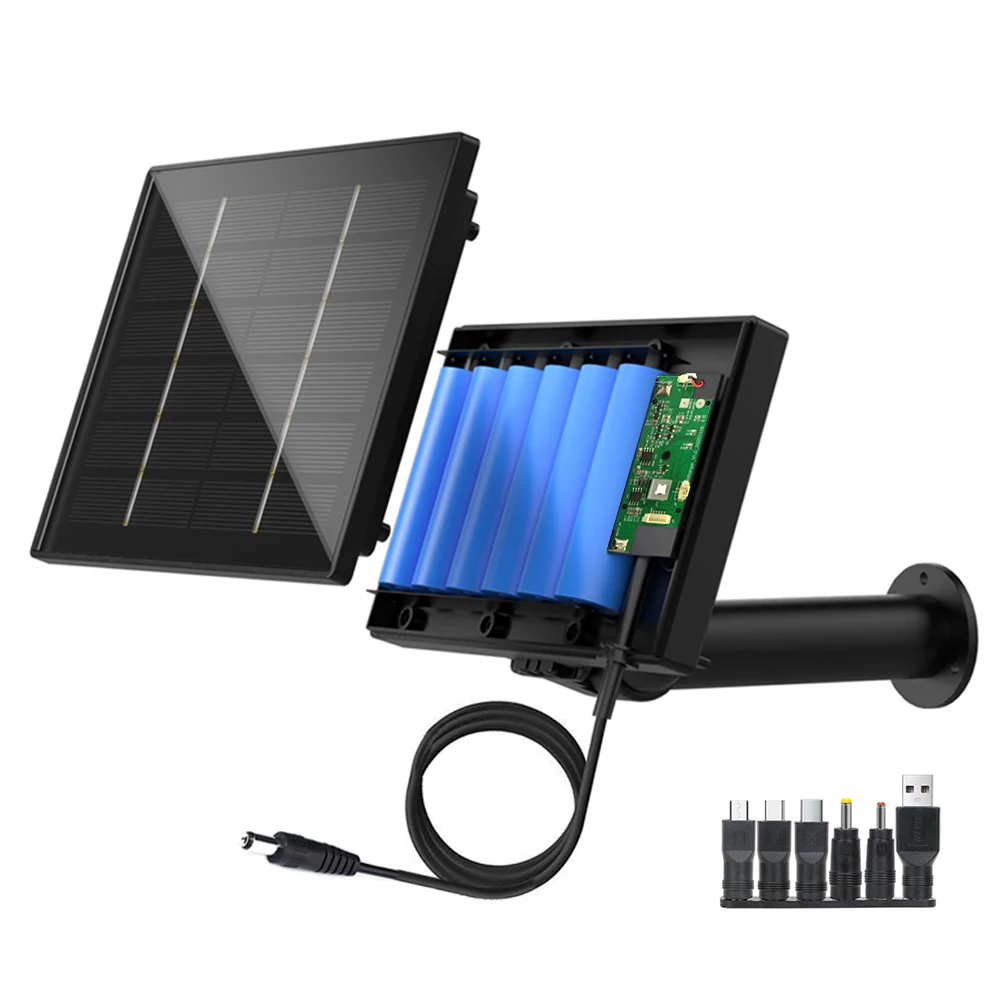 Wholesale Hunting Camera Dc5521 5v Solar Power 4w Mono Solar Panel With Lifepo4 Battery And Controller For Smart Water Timer