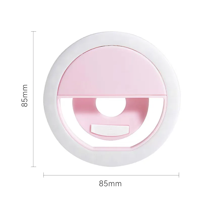 FS177 Mobile phone fill light ring self-timer lamp charging clip flashing. Light lamp RK12 beauty anchor live light