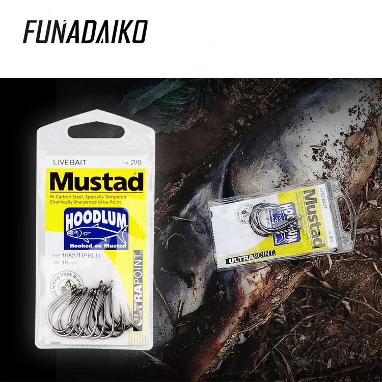 FUNADAIKO Wholesale Small Hooks Pack Freshwater Medium Saltwater Fishing Hooks Set