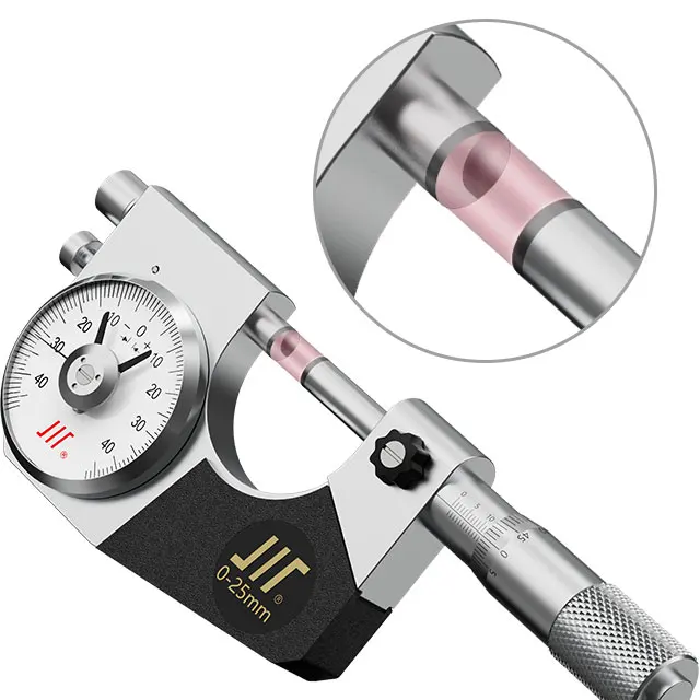 High Performance Indicating Dial Snap Micrometer Level Micrometer Measuring Tool 0-25mm 25-50mm 50-75mm 75-100mm