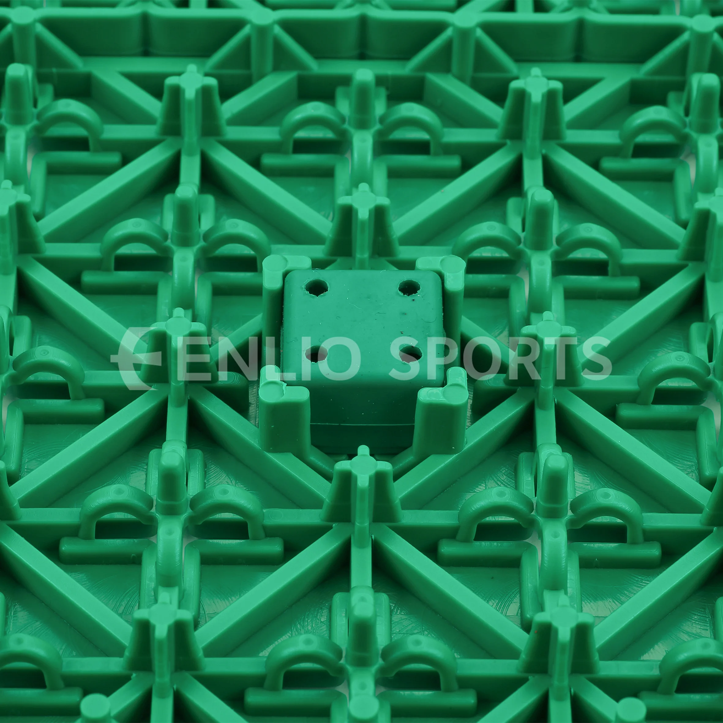 Enlio High Quality Sports Flooring Easy Assembled Pp Sports Floor Interlocking Floor For Outdoor Basketball Badminton