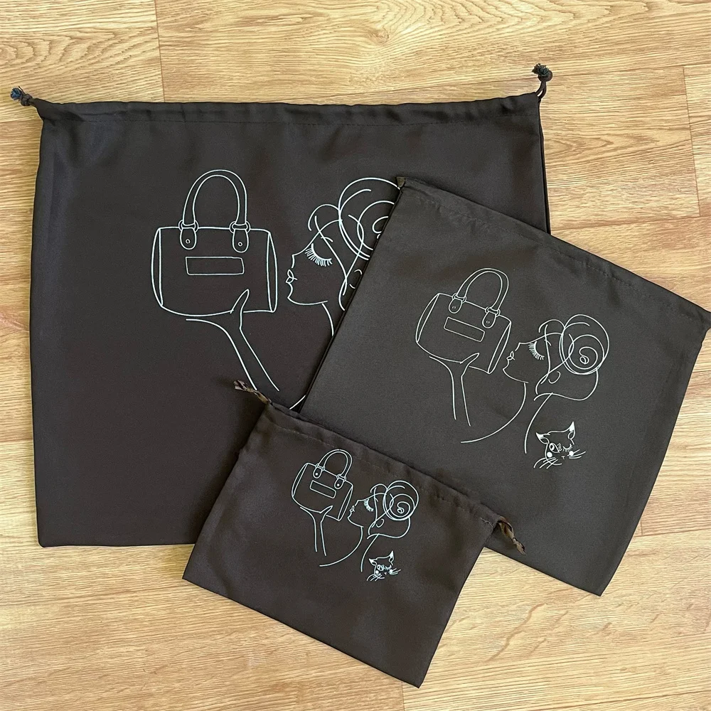 BSCI Factory Price Canvas Cotton Drawstring Shoe Bags Custom Cloth Dust Filter Bag Dust bags For Shoes