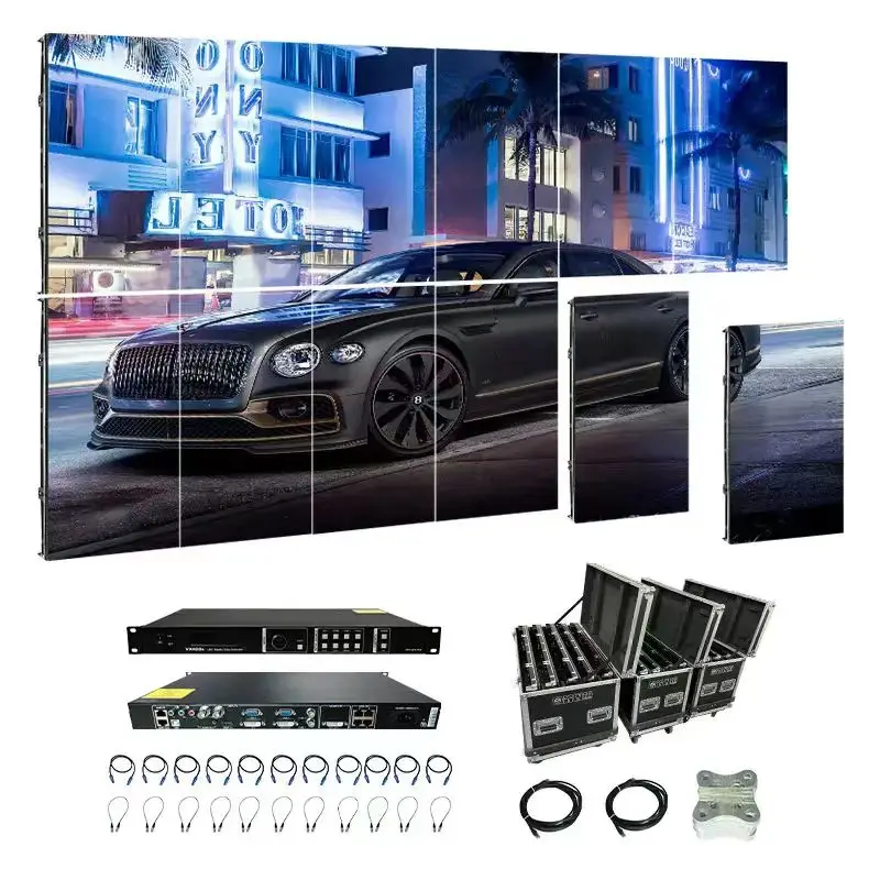 Waterproof Giant Led Screen P3 Stage Led Display Panel Hd P3.91 Outdoor Rental Led Video Wall For Concert Church Backdrop