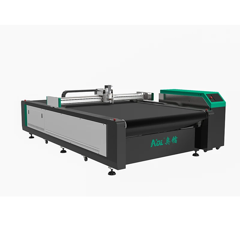 AOL Oscillating Knife Graphite Pad CNC Cutting Machine