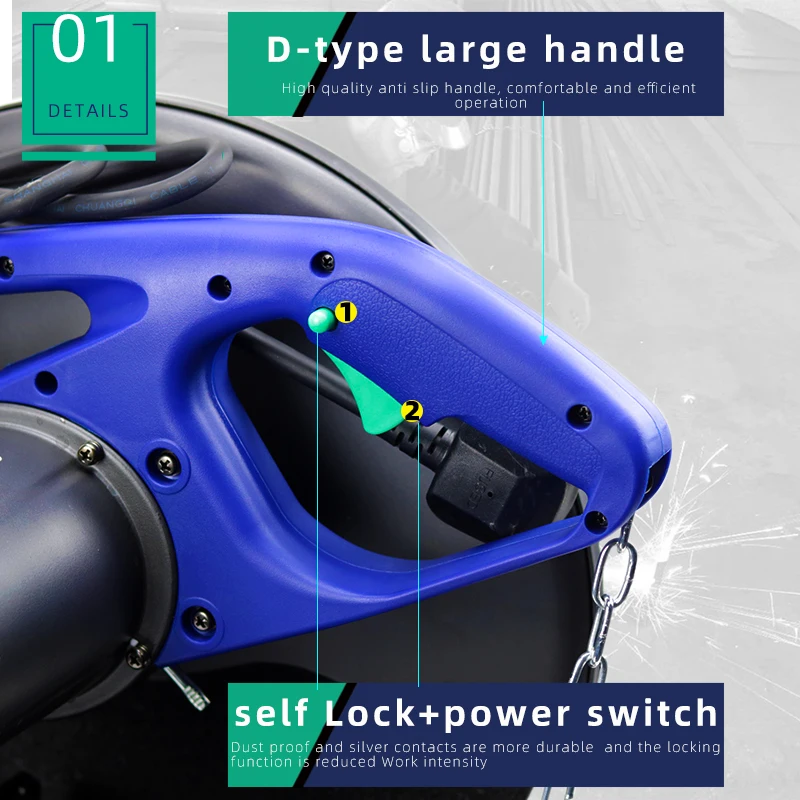 ANTIEFIX Good Quality Powerful 2000W Metal Cutting Cut Off Saw Machine 355 mm