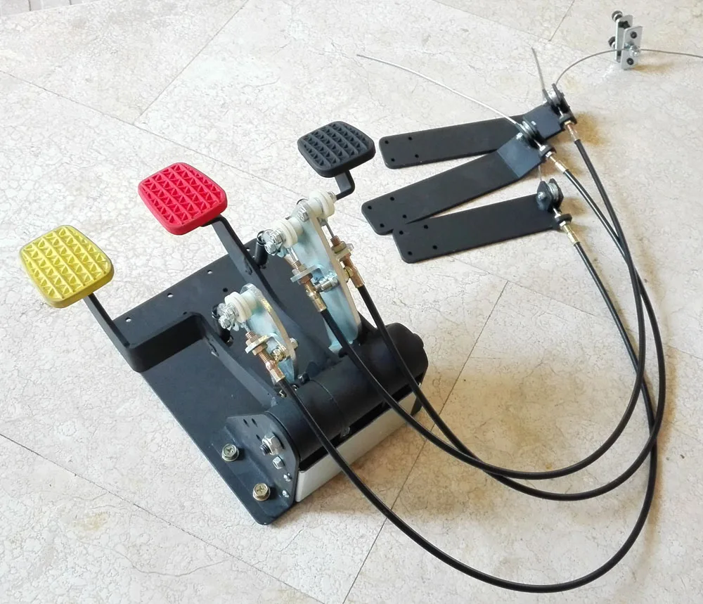 Тормоз сцепления газа, педали двойного тормоза на пассажирской стороне для инструкторов