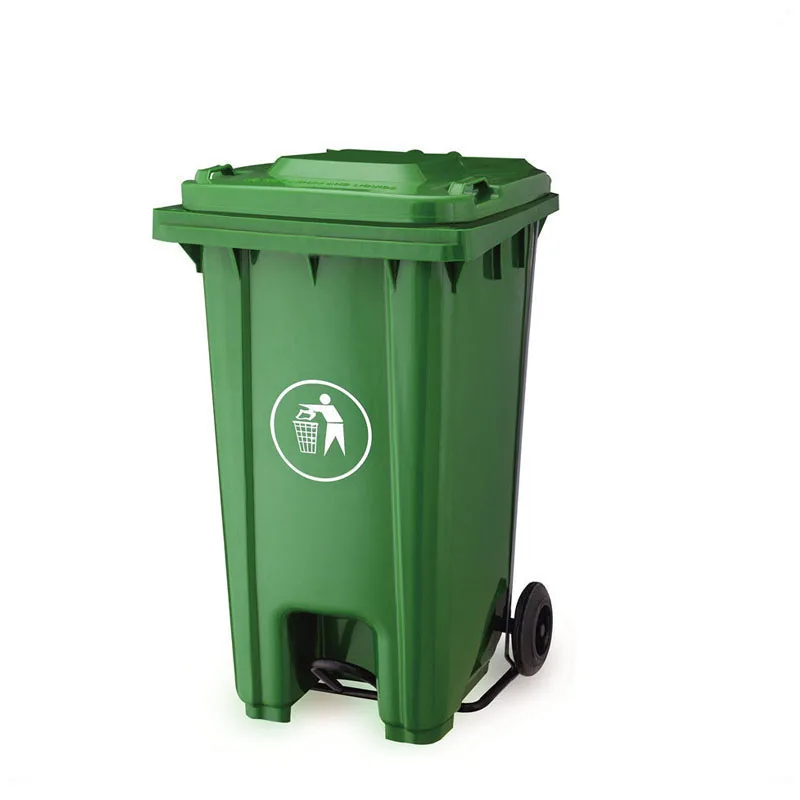 Outdoor Trash Bin Outdoor Plastic Storage Medical Garbage Bin Heavy Duty