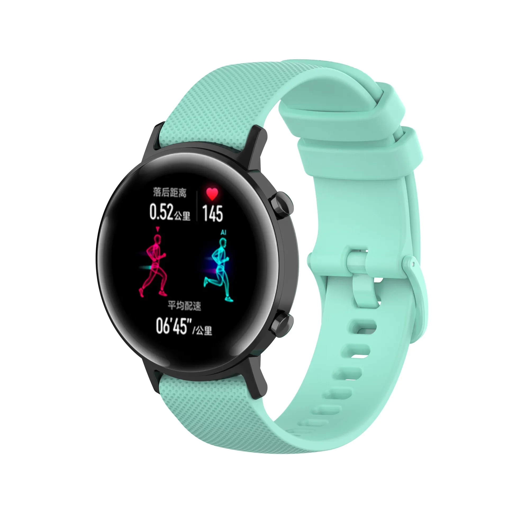 Smart Watch Band Accessories 20MM 22MM 24MM Quick Release Switch Silicone Watch Strap