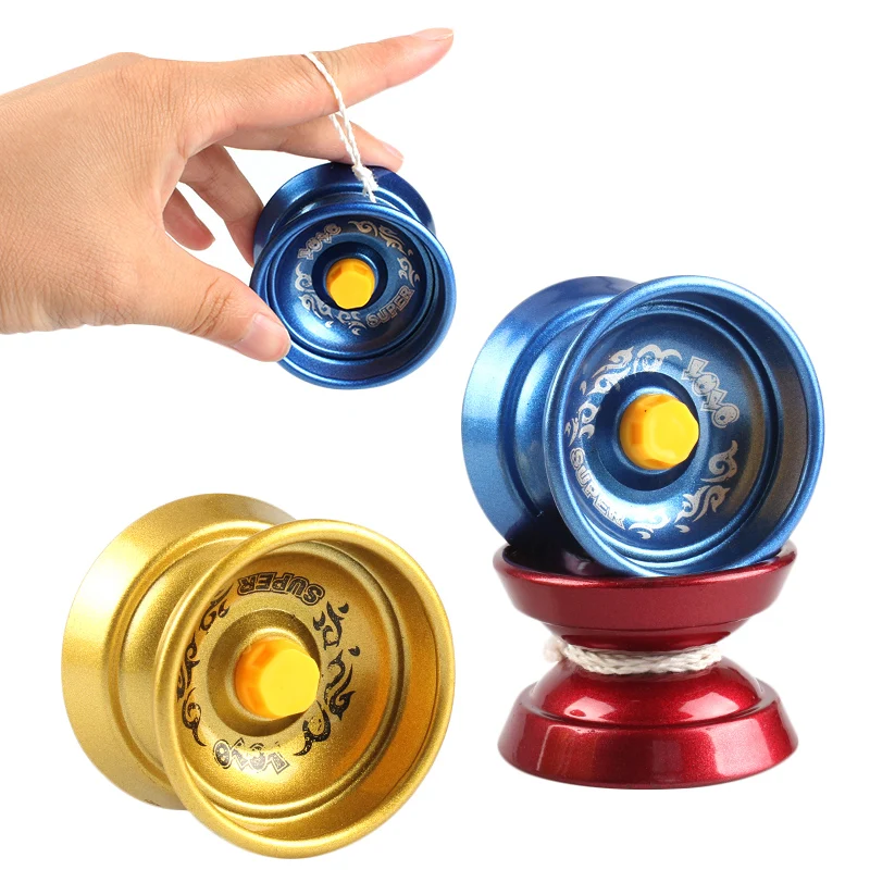 Professional YoYo Aluminum Alloy String Trick Yo-Yo Ball Bearing for Beginner Adult Kids Classic fashion interesting Toy