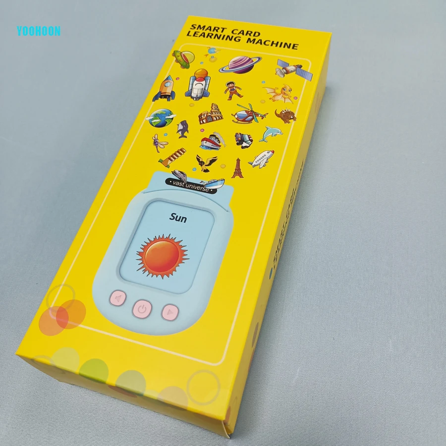 Preschool educational toys smart card learning machine for baby children kids 2022 Christmas gifts