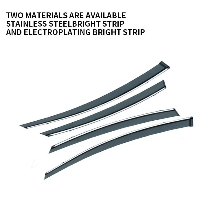 car  weather rain shields window visor for  toyota  Fortuner 2016 door visor