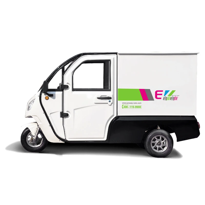 
Best Selling Durable Using1.5kw Car Food Carts Truck Van Electric Tricycles EEC model electric three wheeler 