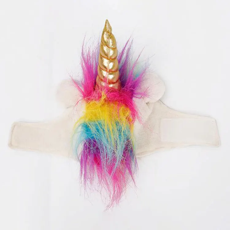 
Halloween Festival Cat Dog Unicorn Hat Cosplay Mane Cap 