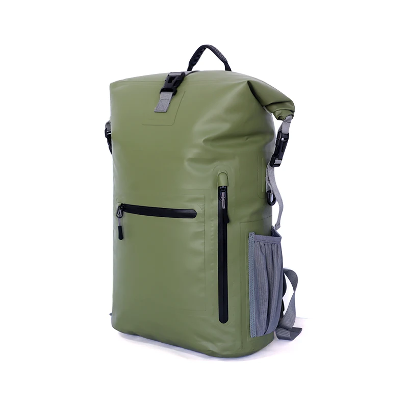 Custom Logo Outdoor Sport Float Roll Top Waterproof Backpack Camping Waterproof Tarpaulin Pack