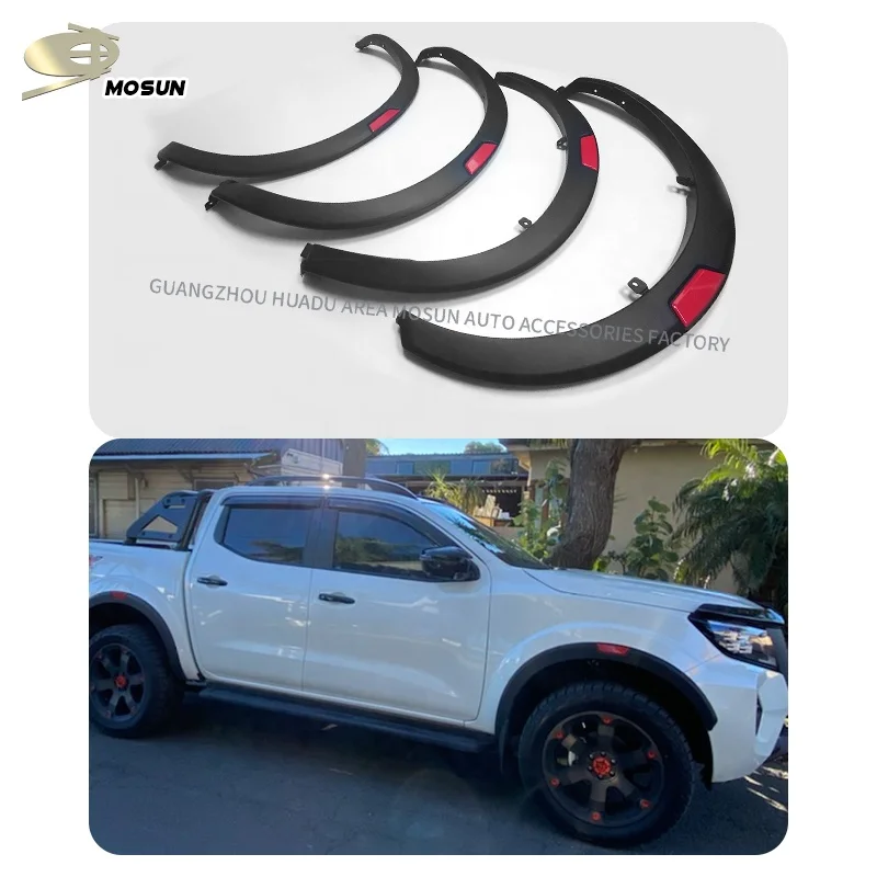 ABS Auto 4x4 Матовая черная грязеотталкивающая колесная арка OEM стиль брызговик для Nissan Navara Np300 2021 +