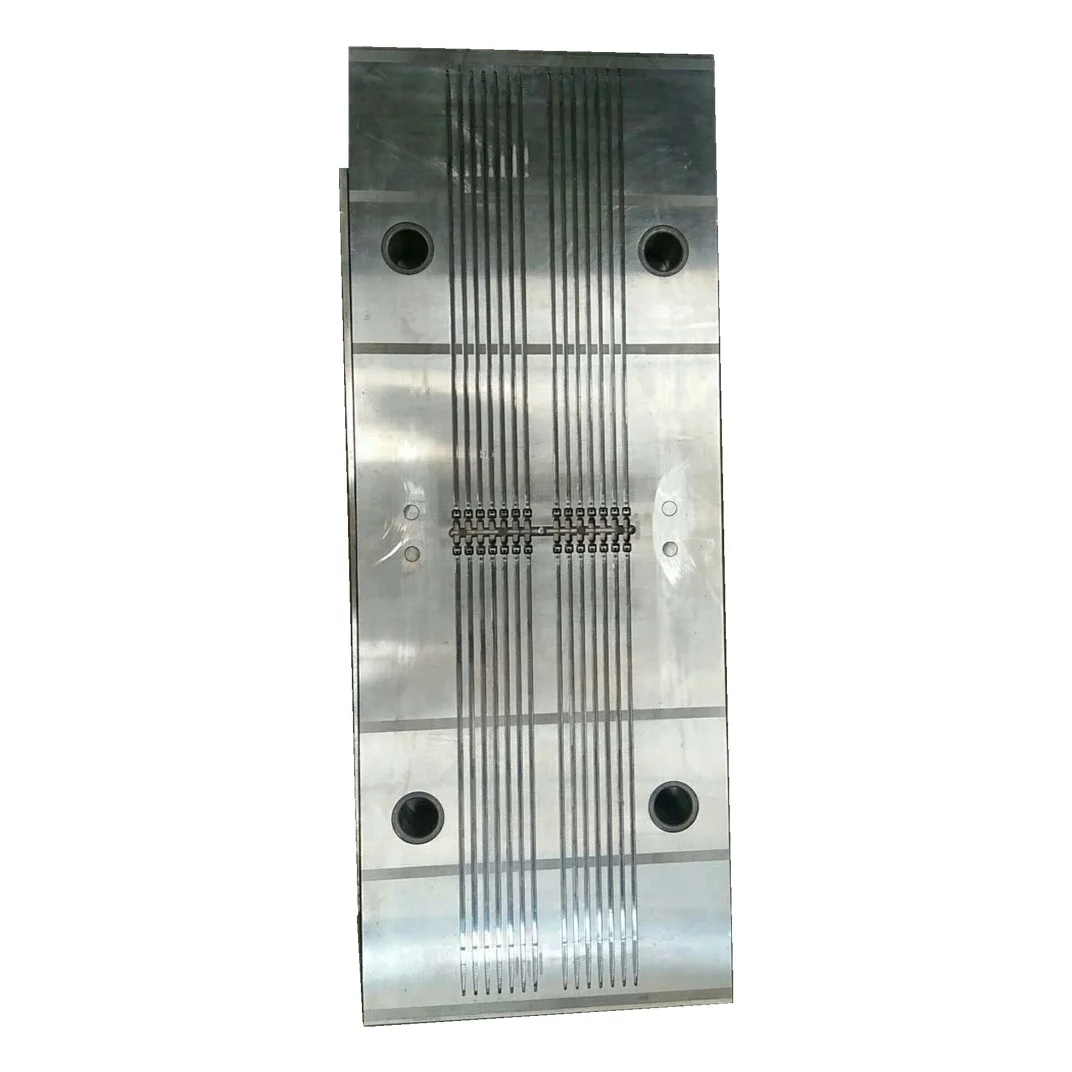 Exporting since 2004,Professional high speed Precision electric plastic nylon PA6 cable ties injection template mould molding