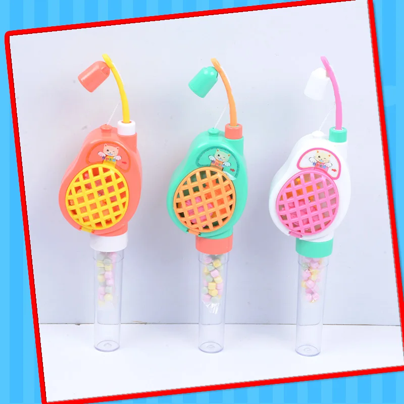 Hot selling cheap plastic fishing toy candy  fishing rod toy for kids play