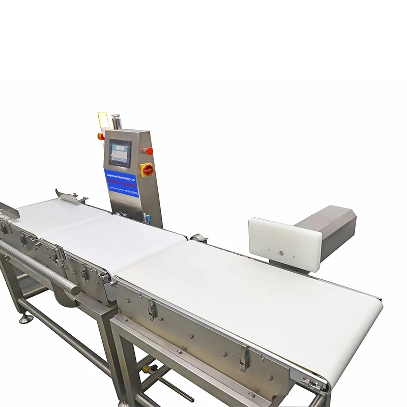 Food Weight Checker Conveyor Online Checkweigher Scales Check Weigher