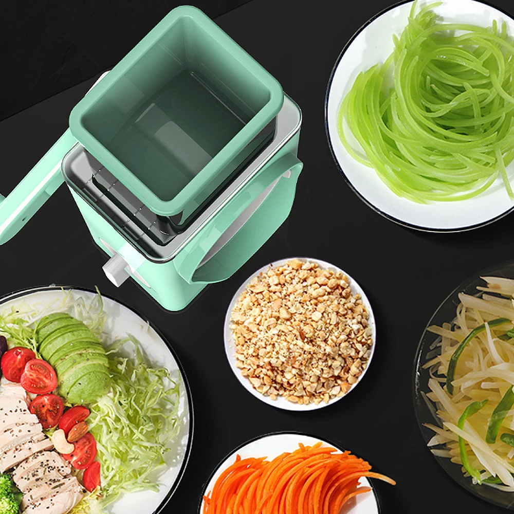 2022 Home Vegetable Chopper Cutter Slicer Kitchen Gadgets 3in1 Stainless Steel Kitchen Gadgets Accessories Cooking Tools Set