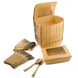 Custom Disposable Japanese Salad Rice Meal To Go Packaging Take Away Food Container Paper Bento Lunch Takeaway Box