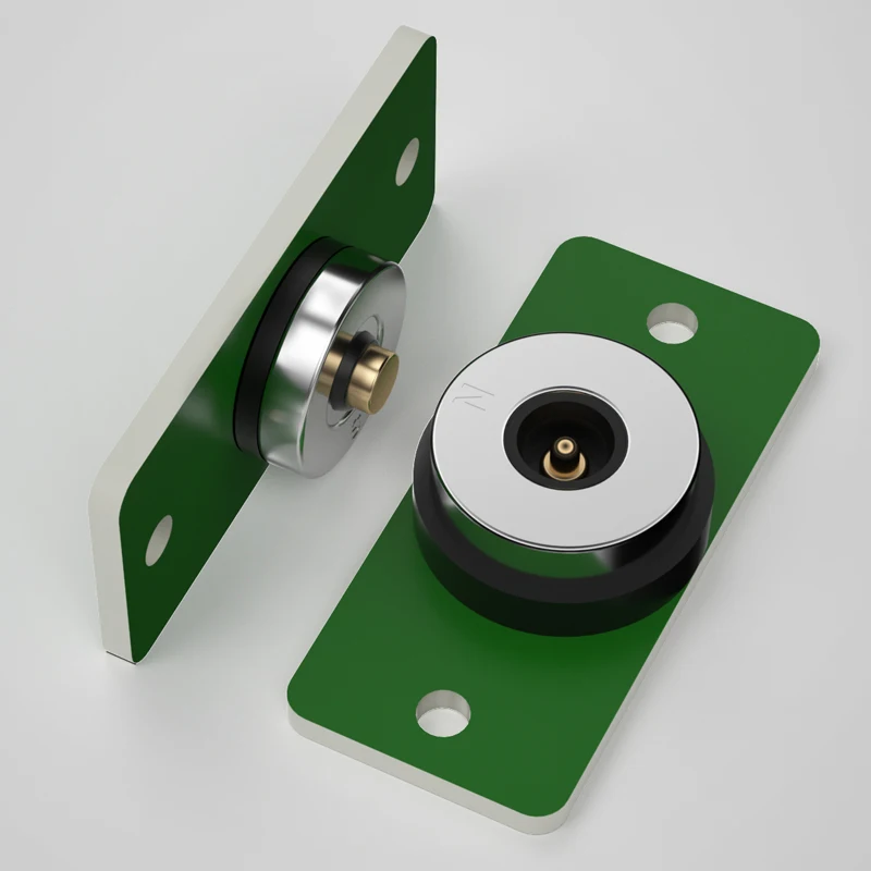 
Magnetic Connector Female And Male Pogo Pin Charging,Thin Round 2 Pin Male SMT PCB Connector For USB Cable 