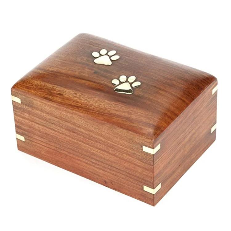 
Handicrafts contracted small pets keepsake solid woods boxes handmade urns pet 