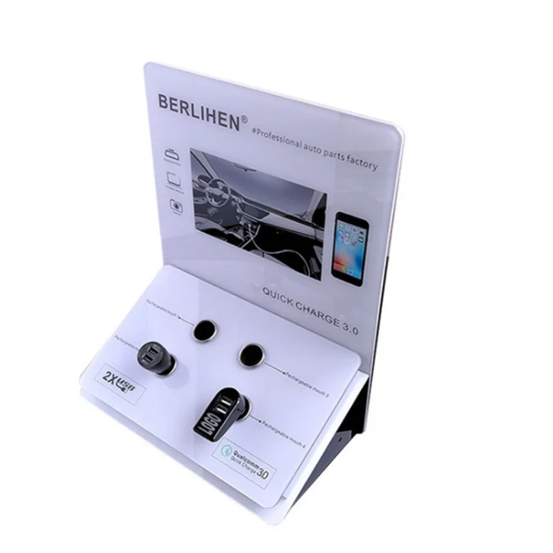 Factory Customized Acrylic Mobile Phone Display Racks Protective Shell Stand for Phone Protection and Customization