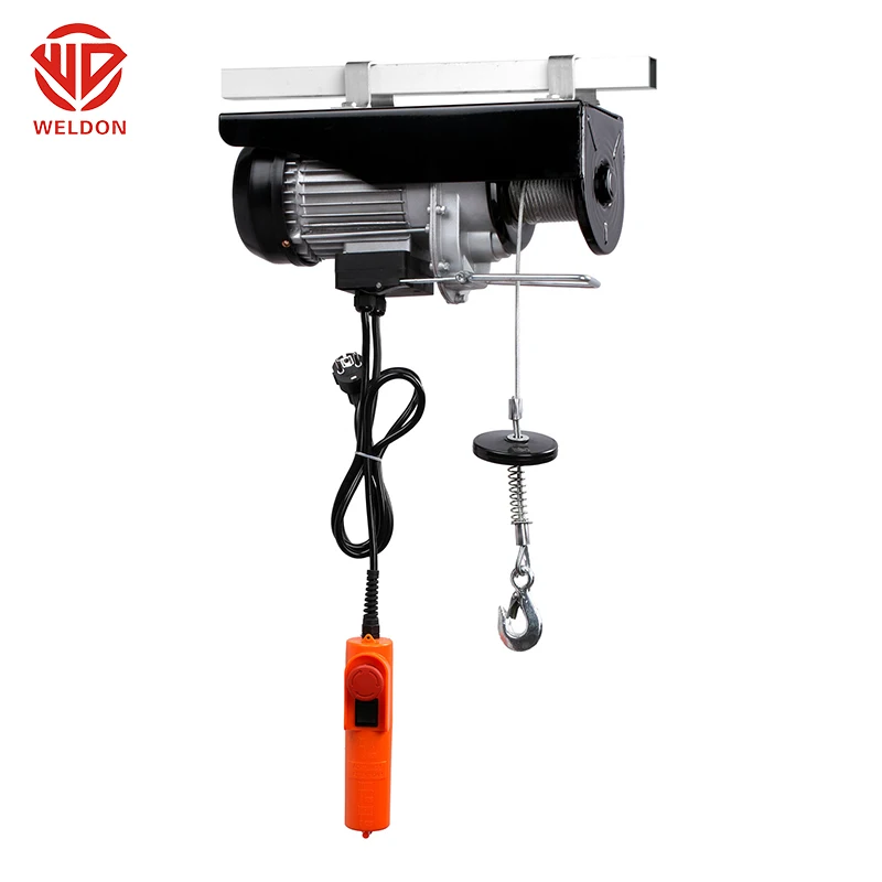 5ton Mini Electric Wire Rope Hoist Roofing Ladder Hoist