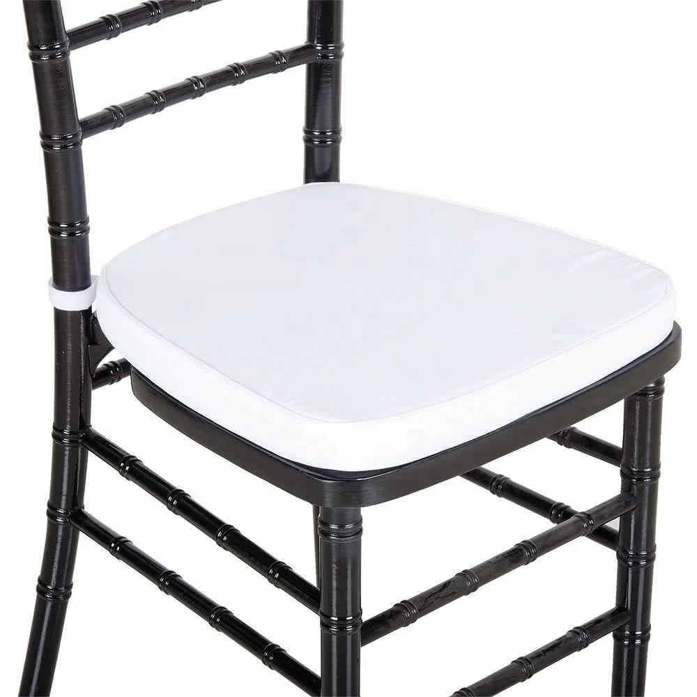 Оптовая продажа мягкие прозрачные пластиковые подушки Chiavari акриловые для свадебного стула Наполеона Феникса