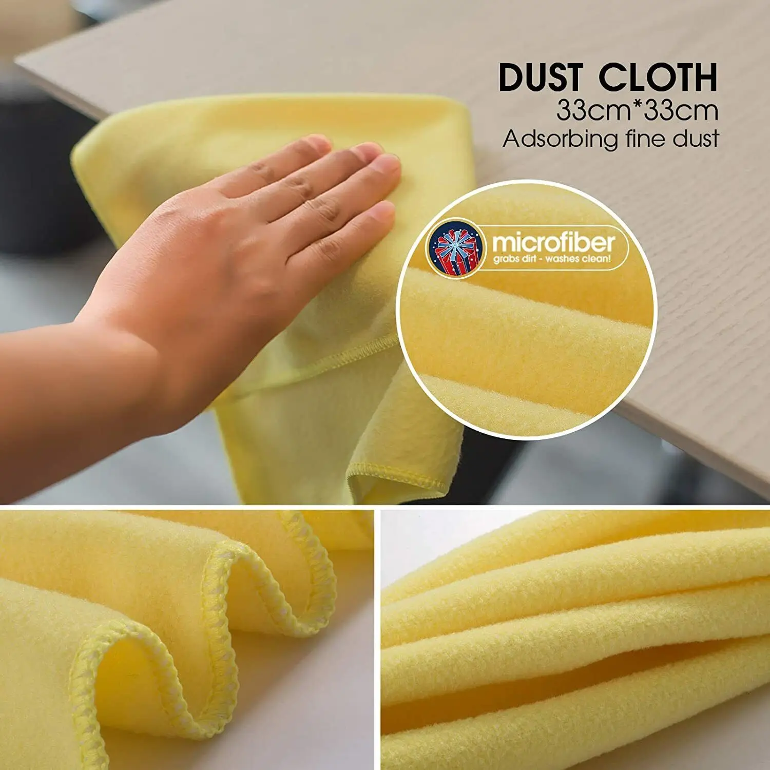 25 шт. салфетки из микрофибры для чистки