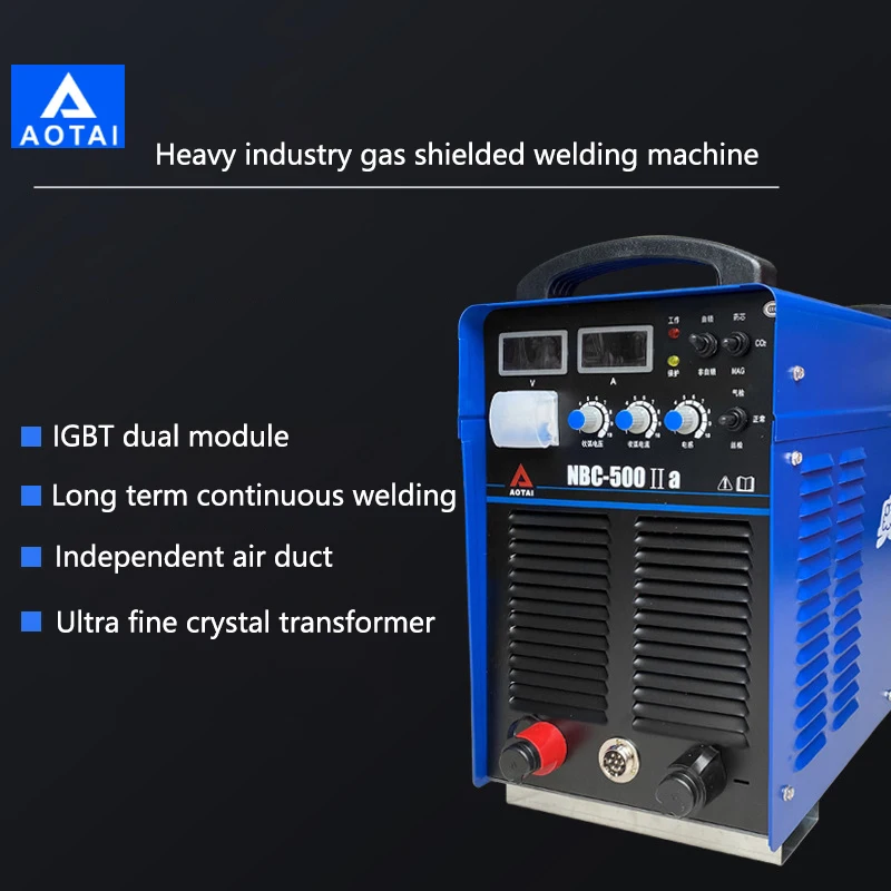 Aotai NBC-500II portable industrial split MIG welder easy to operate carbon dioxide gas shielded welder