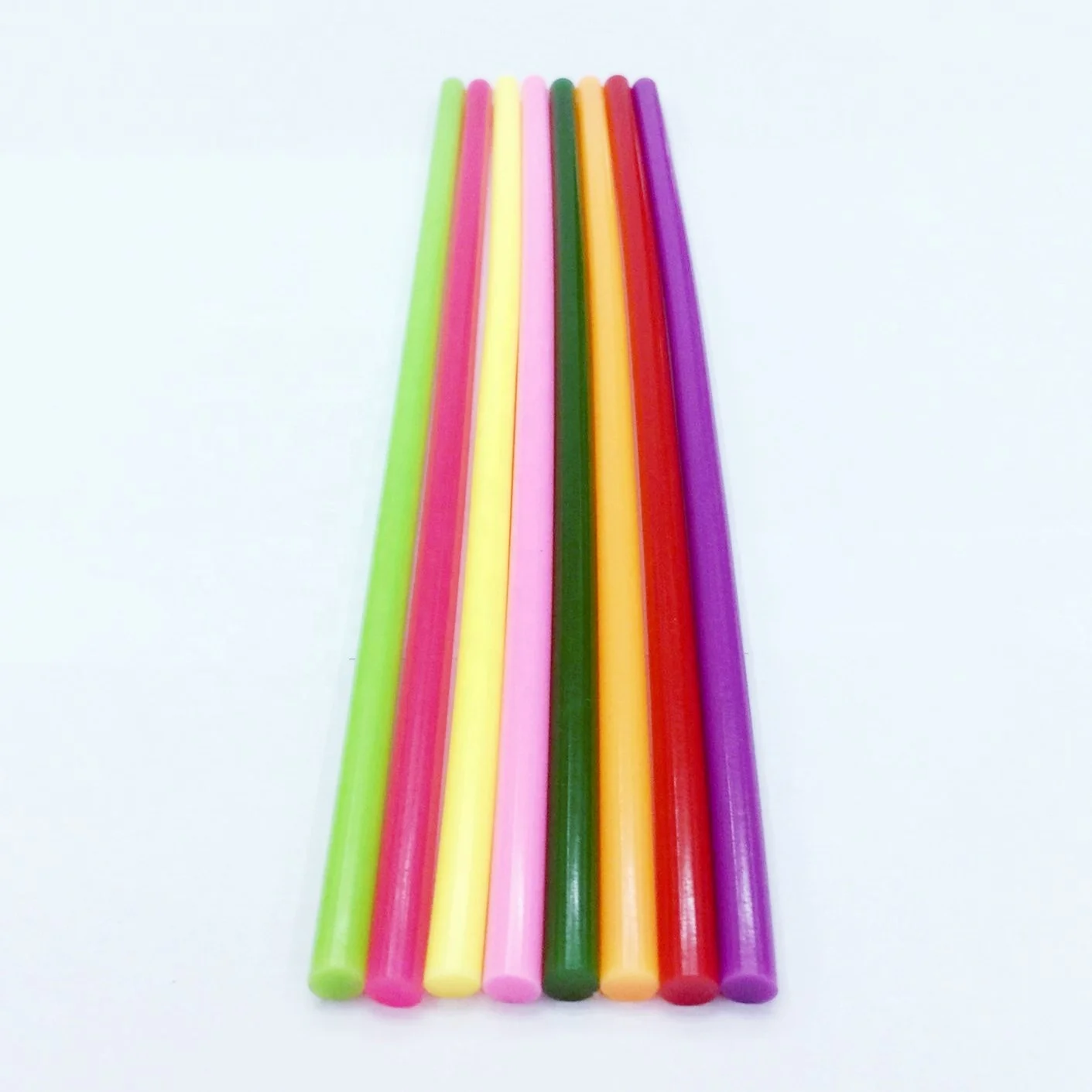 
7mm color hot melt glue stick 11mm silicone glue stick 