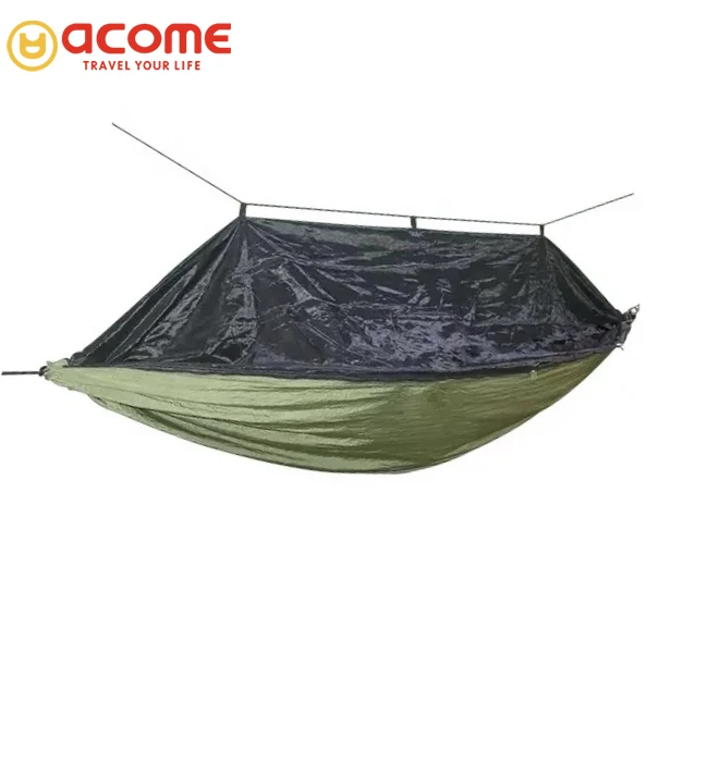 Уличный гамак для развлечений, высокопроизводительное Уличное оборудование для кемпинга с защитой от комаров, гамак