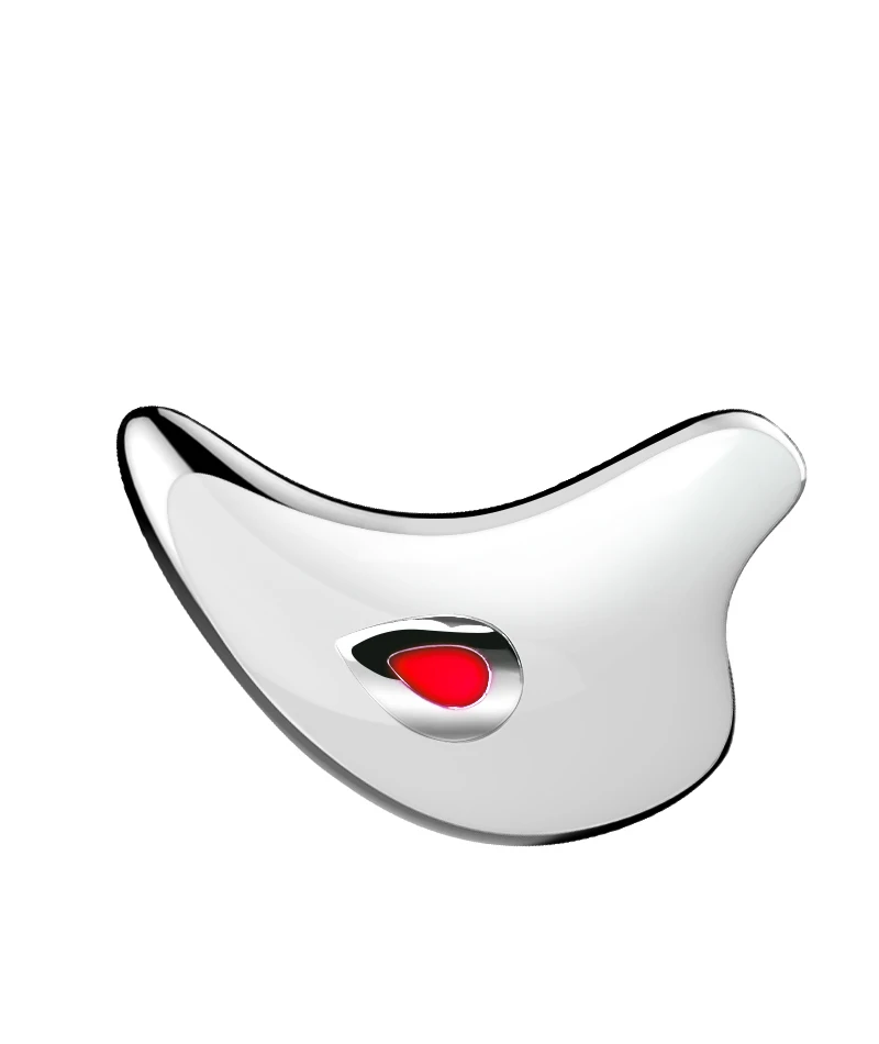 Handheld Electric gua sha device Facial Lifting and Scrubbing Therapy Massage Device heating and vibration tools.
