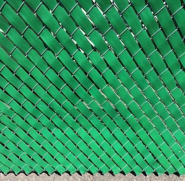Manufacturer Supply Insert for PVC Chain Link Fence Weave Garden Fenceing Decorative