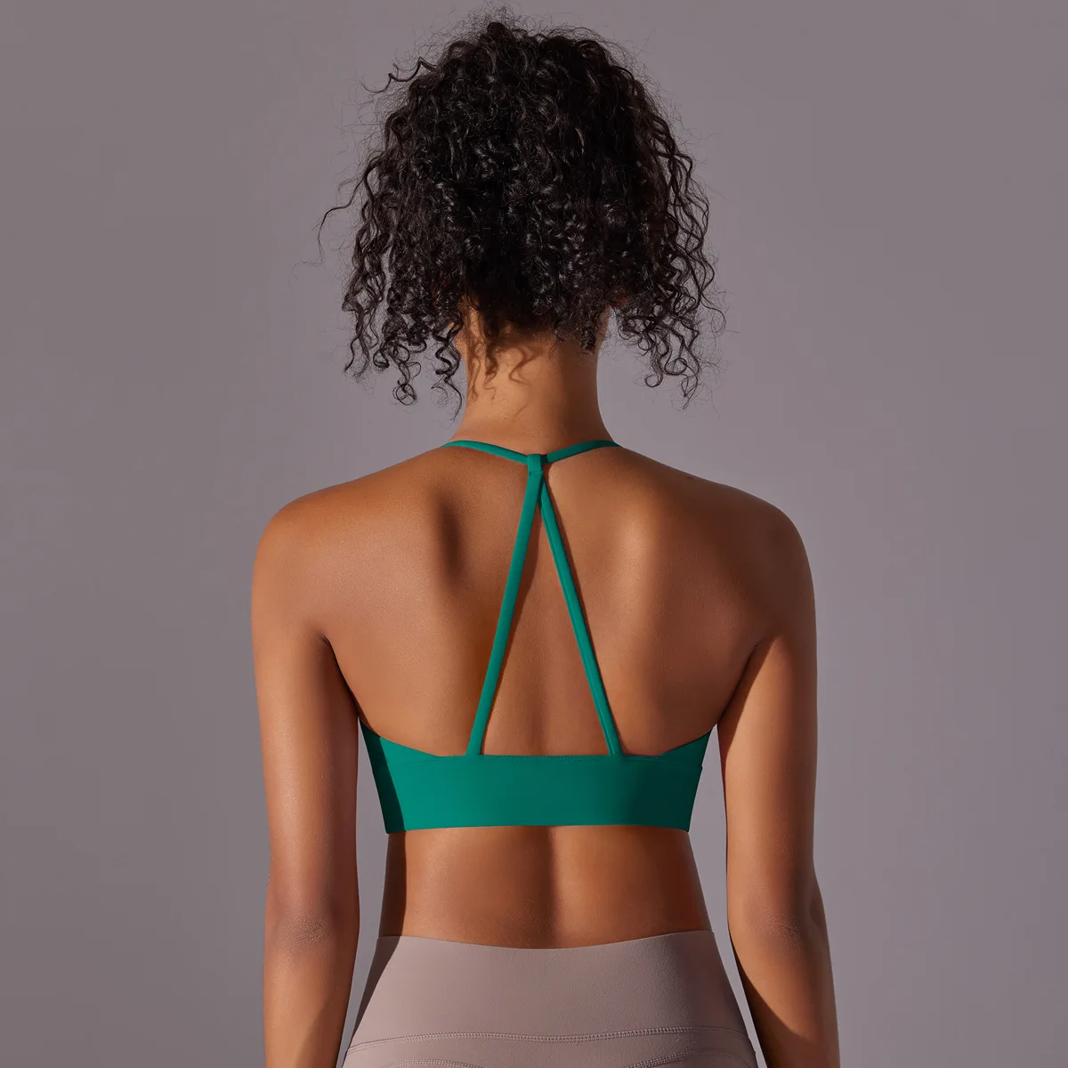 Factory directly Women Compression Elastic Firm Control Supportive Moisture Running Bra