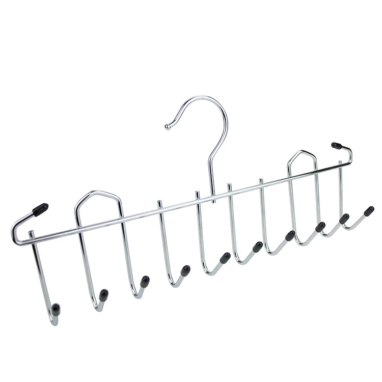 Designed Especially Multifunctional Clothes Hanger Saving Space Exhibition Non-slip Metal Clothes Hanger