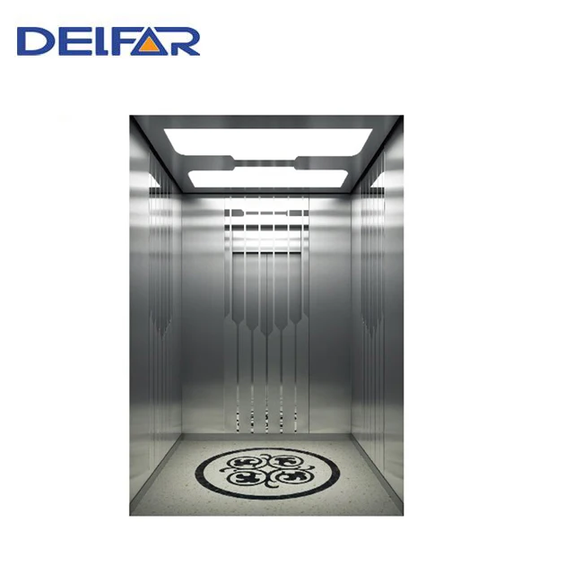luxury decoration cabin office passenger elevator for 6 person