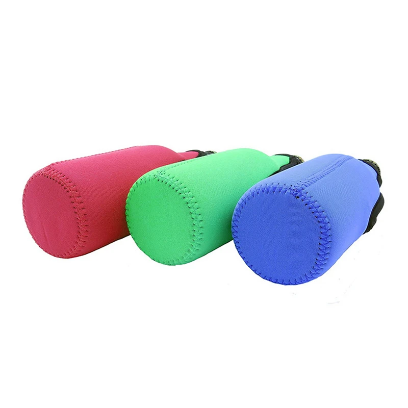 Eco Neoprene Beer Bottle Sleeves Insulated Cooler Bag Cover for Travel Camping Picnic Custom