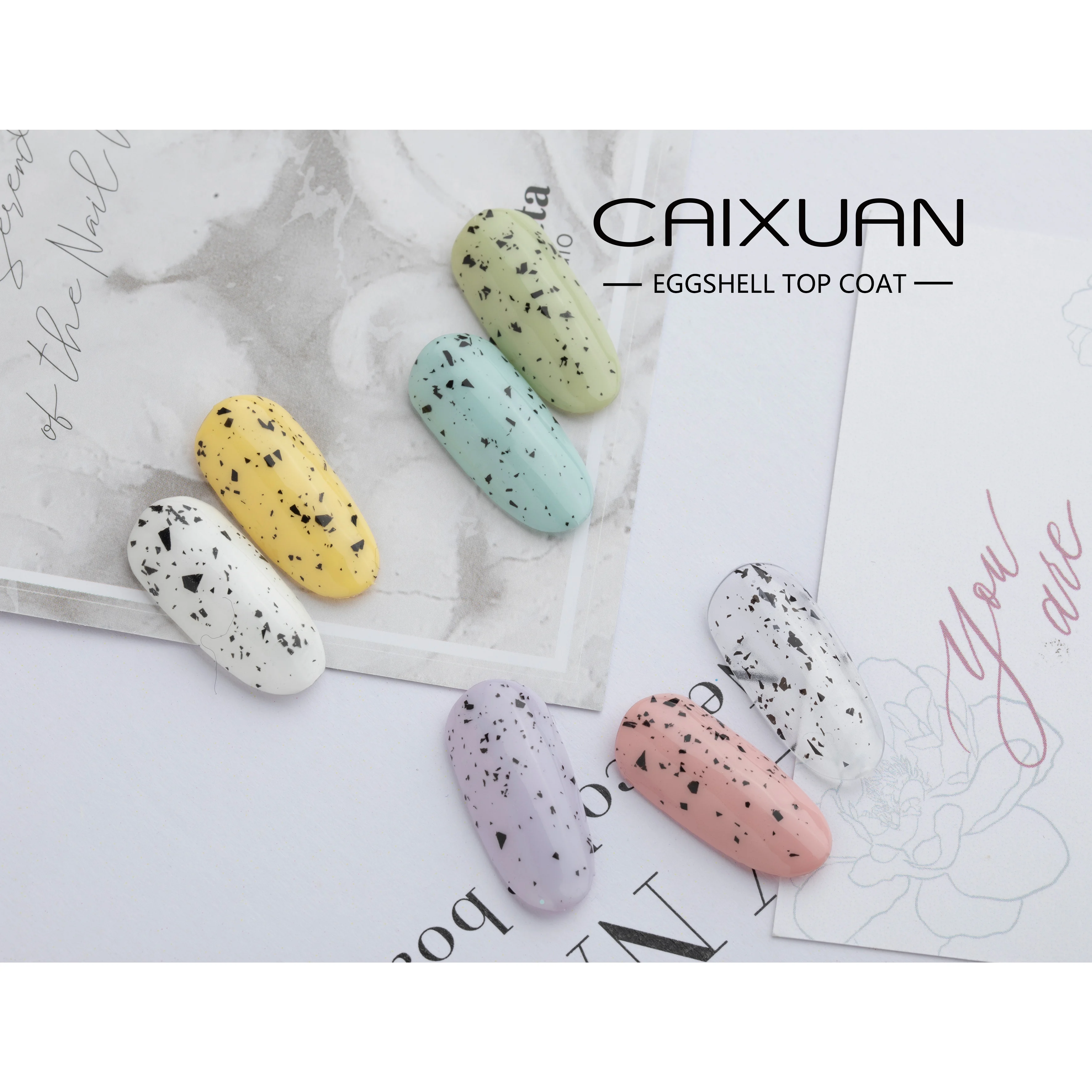 Free Samples Hot Sale UV/LED no wipe super shiny eggshell Top Coat