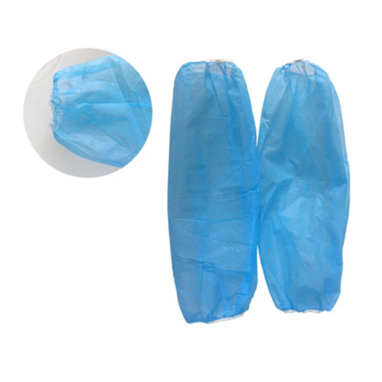 Лидер продаж одноразовые пластиковые нарукавники HDPE/LDPE Черные Водонепроницаемые