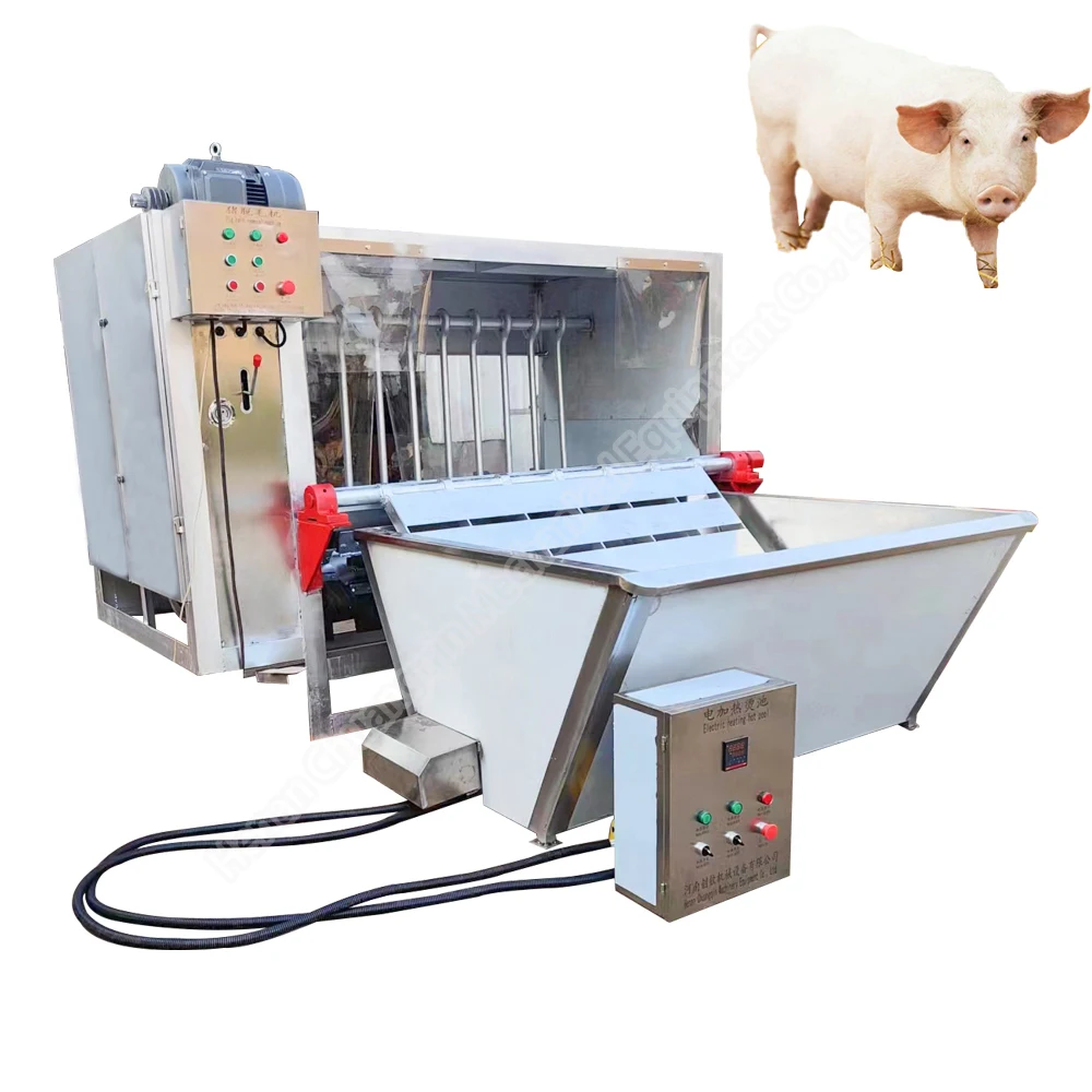 Pig Dehairer Pig Hair Removal Machine Pig Slaughter House