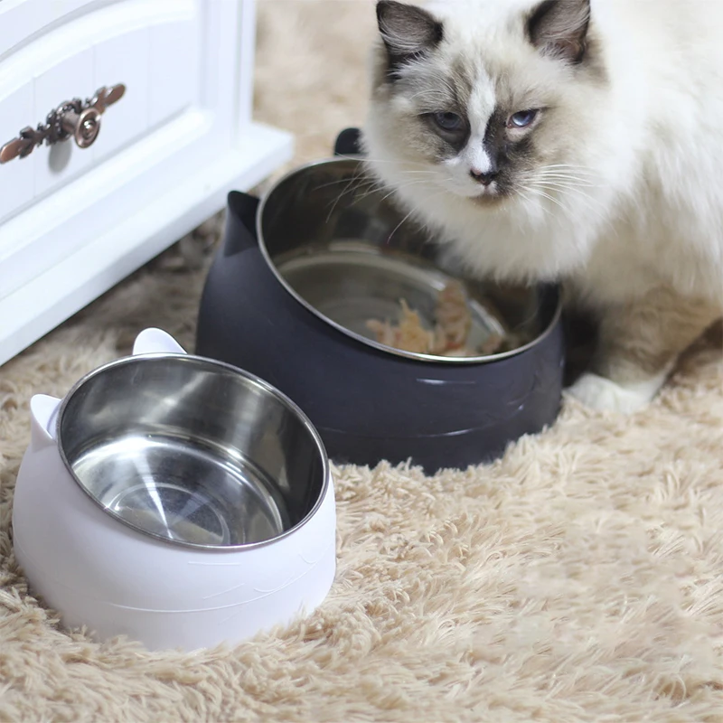 Luxury Ceramic Pet Bowls&Feeders Sets Stainless Steel Pet Bowl For Cats And Dogs