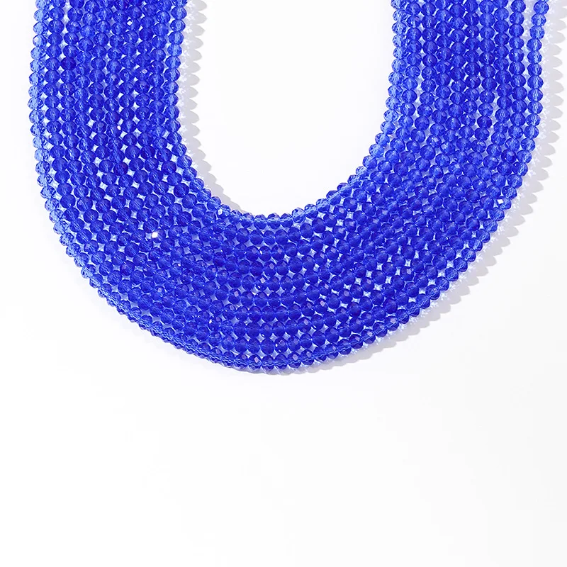 AAA Grade 6mm Faceted Rondelle Beads Natural Stone and Crystal for Jewelry Making Wholesale by Strand DIY Chinese Crystal Beads