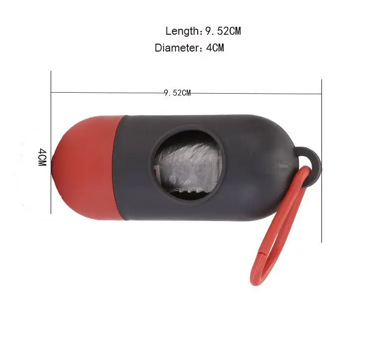 
New Arrival Standard Size Dog Poop Holder Waste Bag Dispenser 