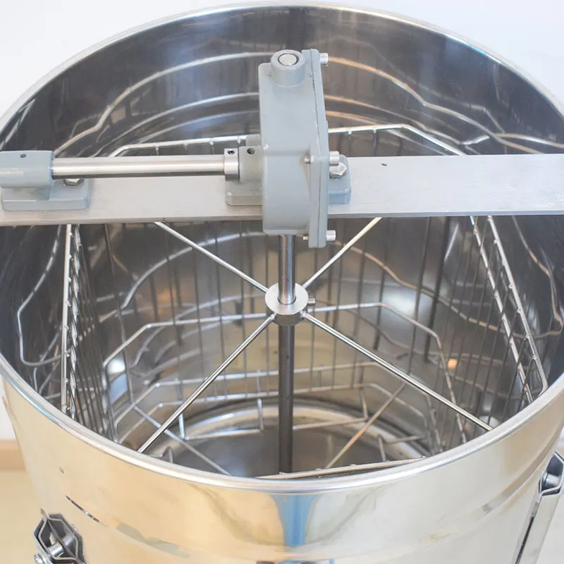 4 Frame Stainless Steel Manual Honey Extractor