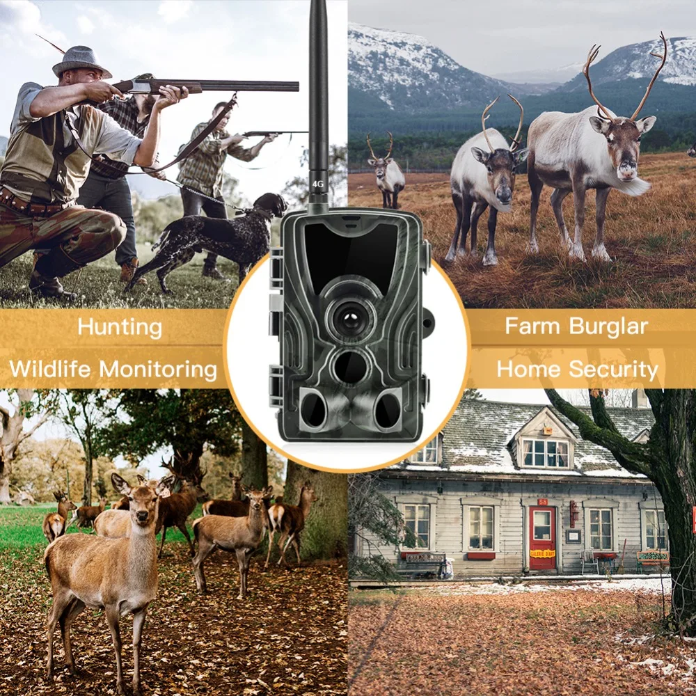 HC-810M 2G Hunting Wireless 1080P MMS P SMS Waterproof Infrared Night Vision Wildlife Trail Camera 11
